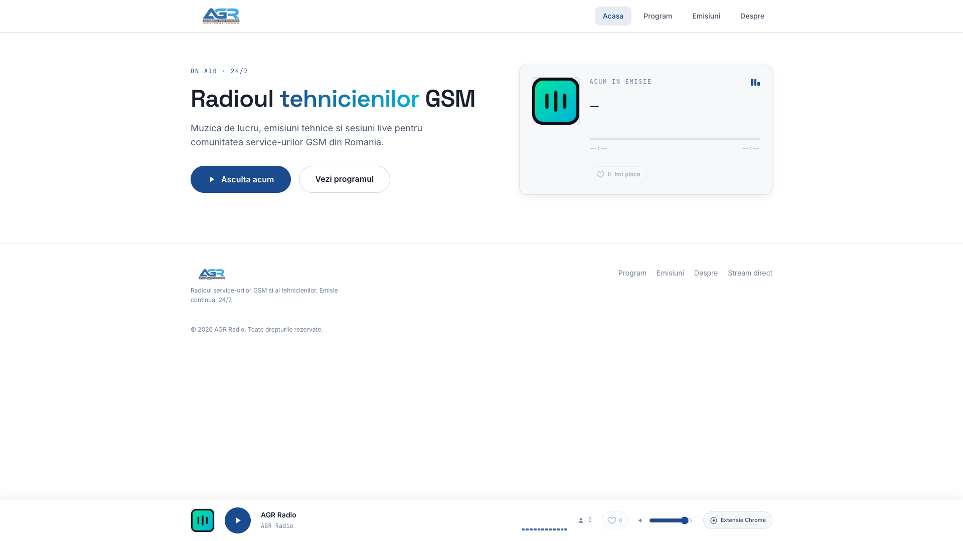 AGR Radio — radio online
